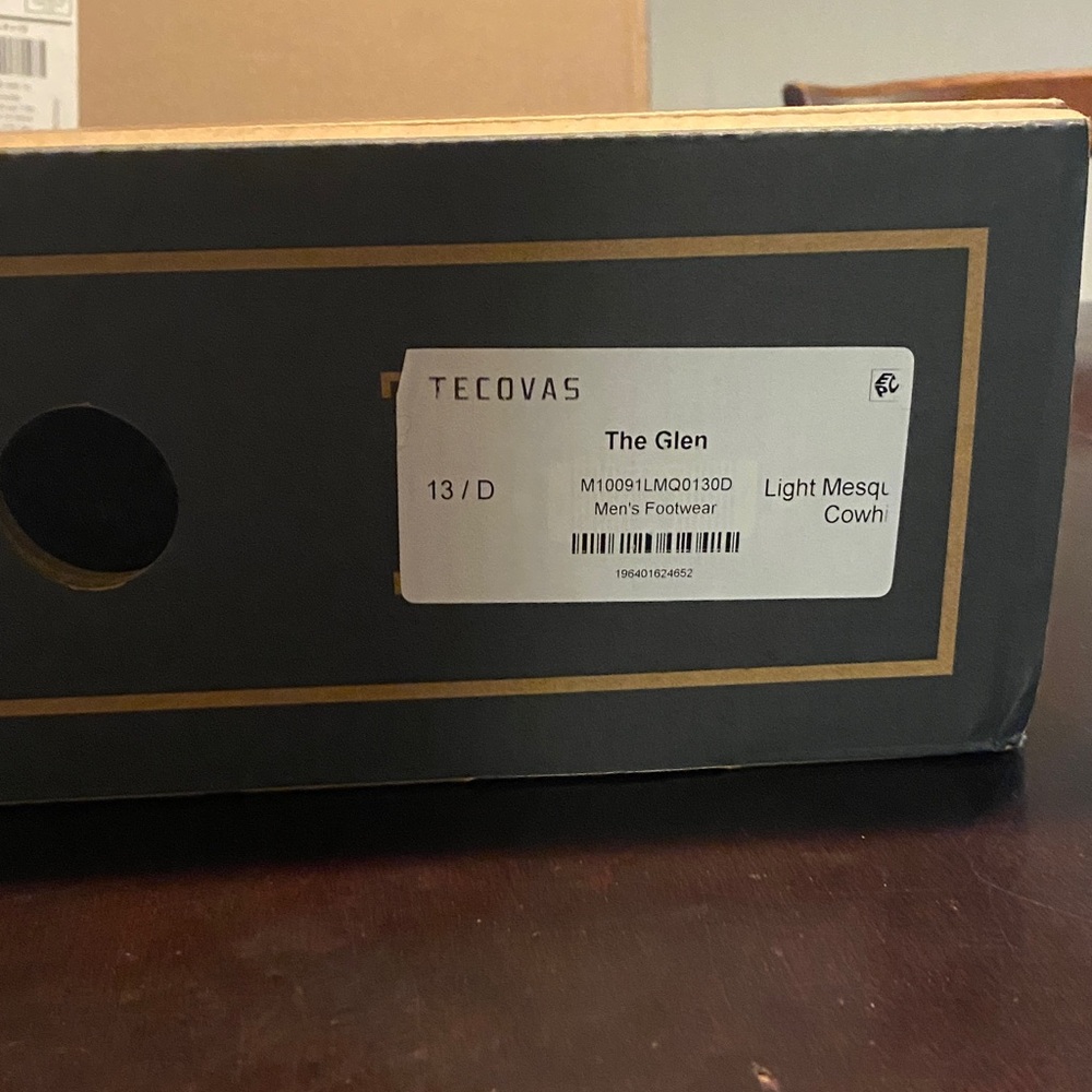 Tecovas The Glen Light Mesquite Footwear